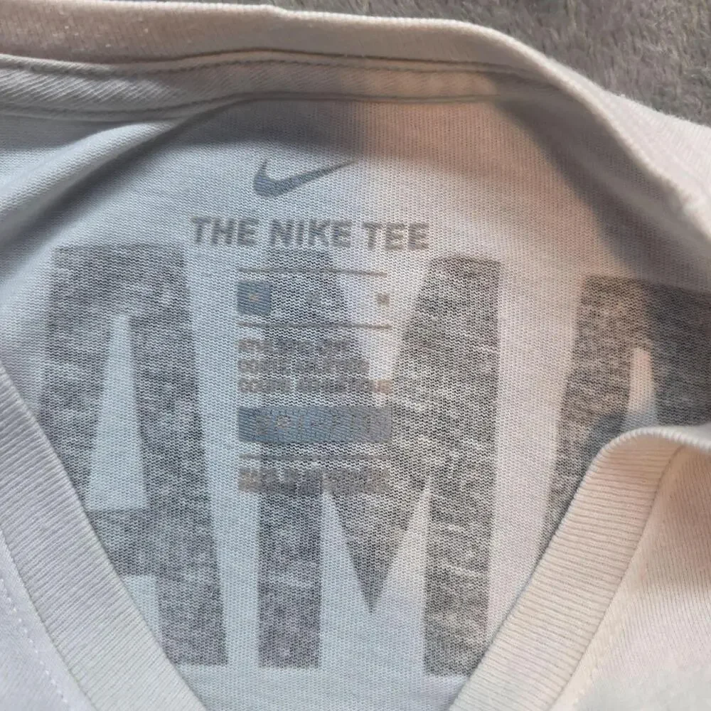 New Orleans Saints Shirt Mens Medium White NFL Football Nike Kamara 41 Tee